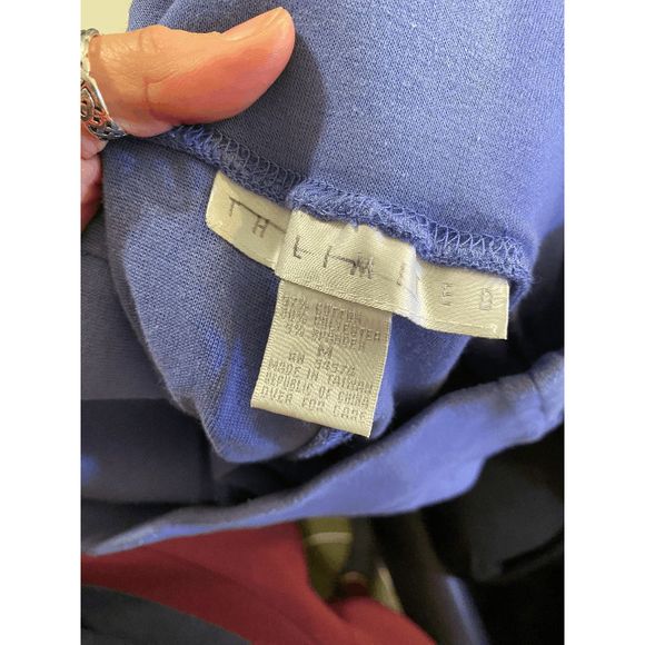 The Limited Blue Purple Stretchy Skinny Leg Cut Leggings Pants Size Medium - Picture 5 of 5